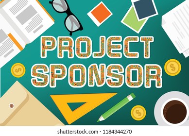 Project sponsor vector concept design