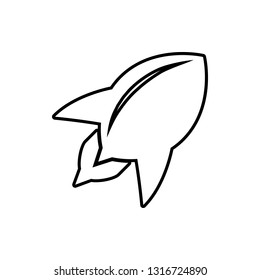 project start icon. Element of Software development for mobile concept and web apps icon. Thin line icon for website design and development, app development