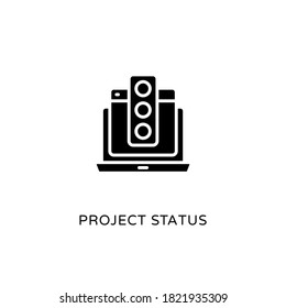 Project Status Icon In Vector. Logotype