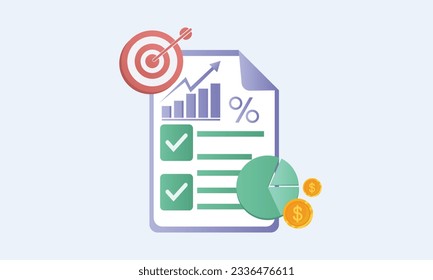 Project task management and effective time planning tools. Project development icon.on white background.Vector Design Illustration.