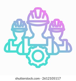 Project Team Icon Element For Design