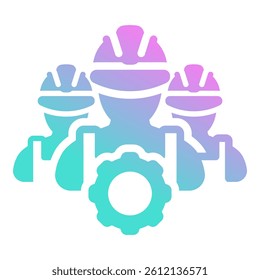 Project Team Icon Element For Design