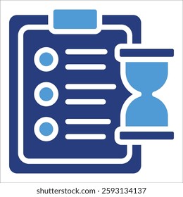 Project Timeline Icon Element For Design