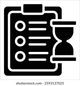 Project Timeline Icon Element For Design