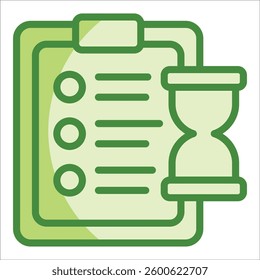 Project Timeline Icon Element For Design