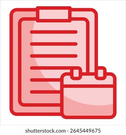 Project Timeline Icon Element For Design