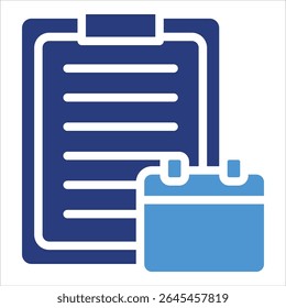 Project Timeline Icon Element For Design