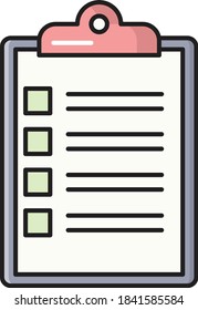project vector colour line icon 