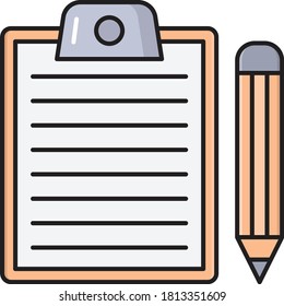 project vector flat color icon 