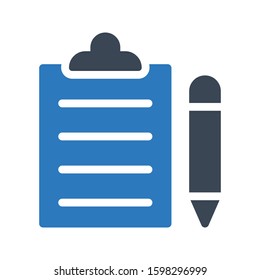 project vector glyph color icon 
