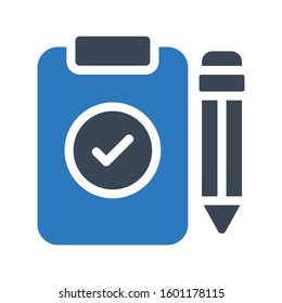 project vector glyph color icon 
