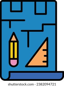 Project vector icon. Can be used for printing, mobile and web applications.