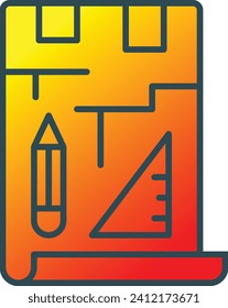 Project vector icon. Can be used for printing, mobile and web applications.