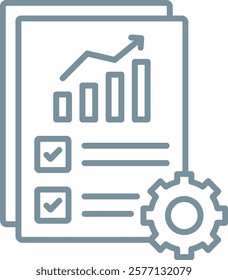 Project vector icon. Can be used for printing, mobile and web applications.