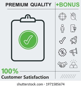 project vector icon graphic elements for your work