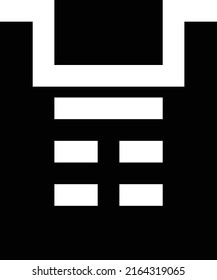 Ilustración del vector del proyecto en un fondo transparente.Símbolos de calidad premium.Icono vector glifos para el diseño de conceptos y gráficos.