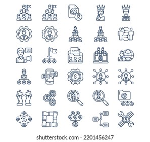 Project work and software development set