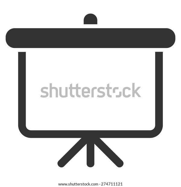 Projection Icon This Isolated Flat Symbol Stock Vector (Royalty Free ...