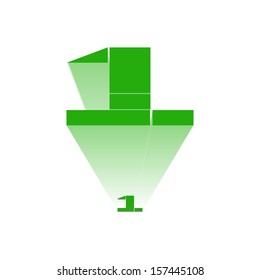 Projection numbers one