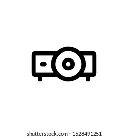 Projection Presentation Icon Outline Vector