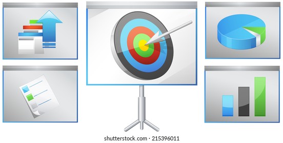 Projection Screen - Illustration