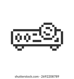 arte de pixels da ferramenta de dispositivo do projetor