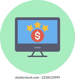 Projector Flat Vector Icon Design