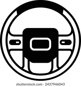 Projector glyph and line vector illustration