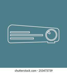 Projector icon. 