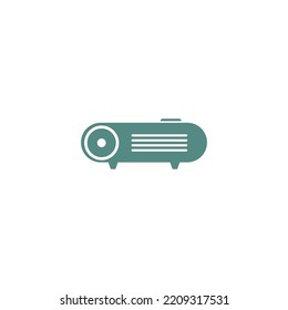 Projector icon design illustration template