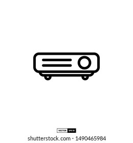 Projector icon, design inspiration vector template for interface and any purpose