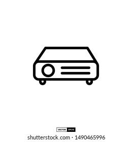 Projector icon, design inspiration vector template for interface and any purpose