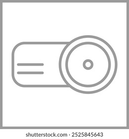 Projector icon design for personal commercial use