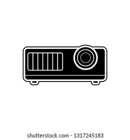 projector icon. Element of Appliances for mobile concept and web apps icon. Glyph, flat icon for website design and development, app development