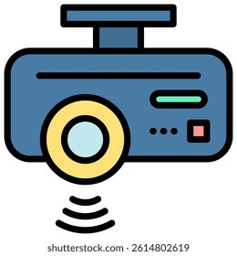 Projector Icon Element For Design