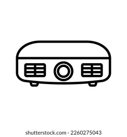 projector icon flat style trendy stylist simple