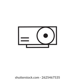 projector icon illustration element design