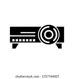 projector  icon or logo isolated sign symbol vector illustration - high quality black style vector icons
