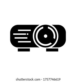 projector  icon or logo isolated sign symbol vector illustration - high quality black style vector icons
