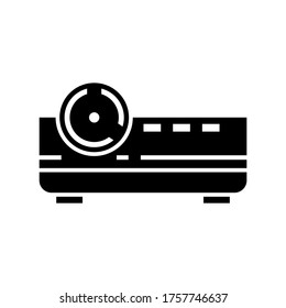 projector  icon or logo isolated sign symbol vector illustration - high quality black style vector icons

