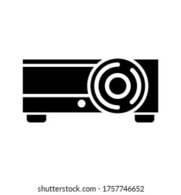 projector  icon or logo isolated sign symbol vector illustration - high quality black style vector icons
