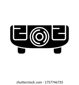 projector  icon or logo isolated sign symbol vector illustration - high quality black style vector icons
