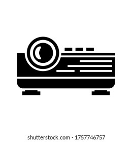 projector  icon or logo isolated sign symbol vector illustration - high quality black style vector icons
