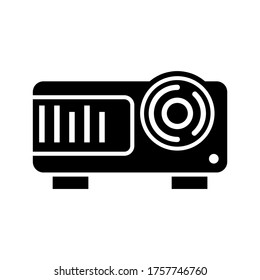 projector  icon or logo isolated sign symbol vector illustration - high quality black style vector icons
