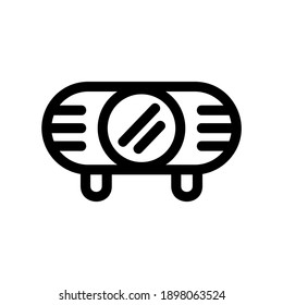 projector icon or logo isolated sign symbol vector illustration - high quality black style vector icons
