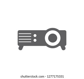 Projector icon. simple projector illustration.  Movie projector icon. 