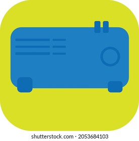 projector icon simple vector design