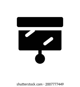 projector icon solid style vector