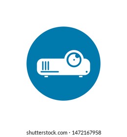 projector, icon, symbol for your web site design, logo, app, UI. Vector illustration, EPS10.
