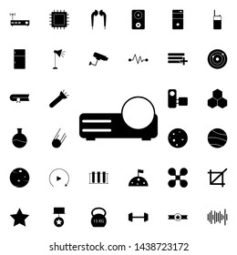 projector icon. Universal set of web for website design and development, app development